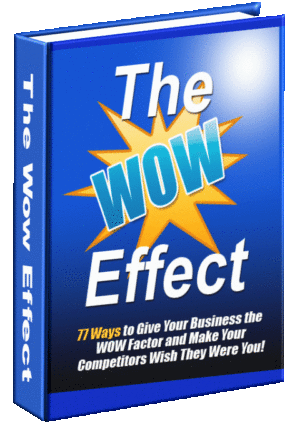The wow  effect